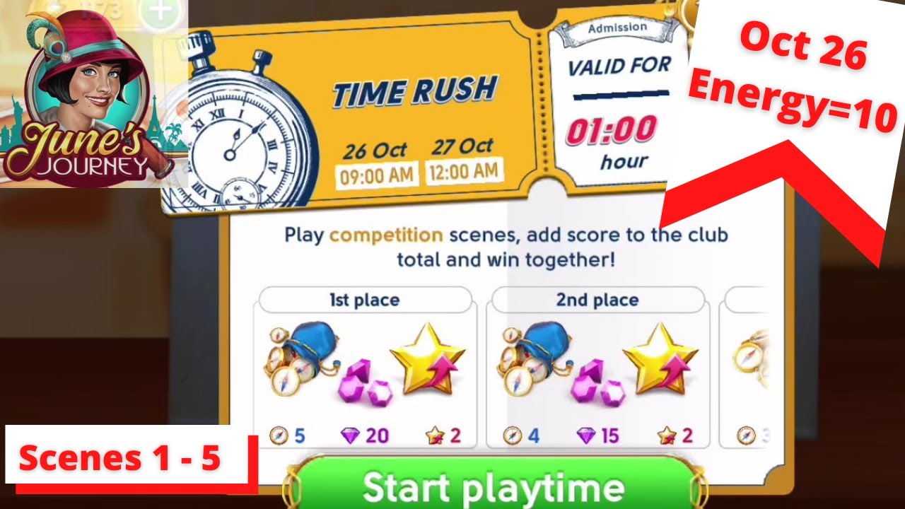 June S Journey Time Rush