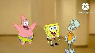 Spongebob and Patrick no-clipped      into The Backrooms (part 2) (ft. Squidward)