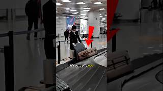 The Airport Luggage Secret! ✈️🤫 #aviation #ytshorts