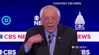 Democratic candidates attack frontrunner Bernie Sanders' electability at the Democratic debate