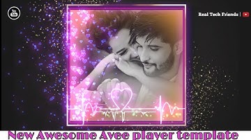 How to create Trending Whatsapp status | Avee player template | Avee music player tutorial