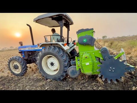 Day-2 | कठोर काली मिट्टी में Failed है ? New Holland 3630 with Super Seederसे गेहूं की बोनी बिगड़ गई