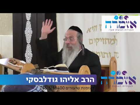 הרב אליהו גודלבסקי | שיעור קצר - מה באמת מפיל את האדם לתאוות