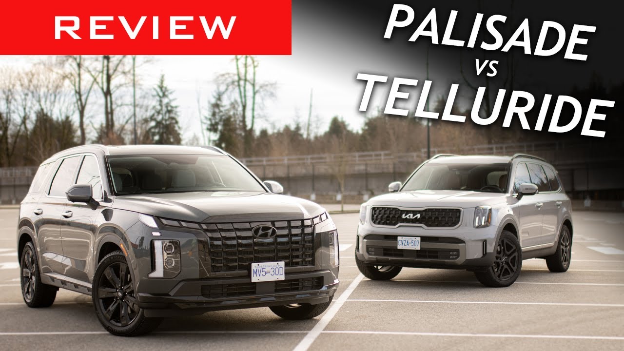 Comparison: 2023 Hyundai Palisade vs 2023 Kia Telluride Review