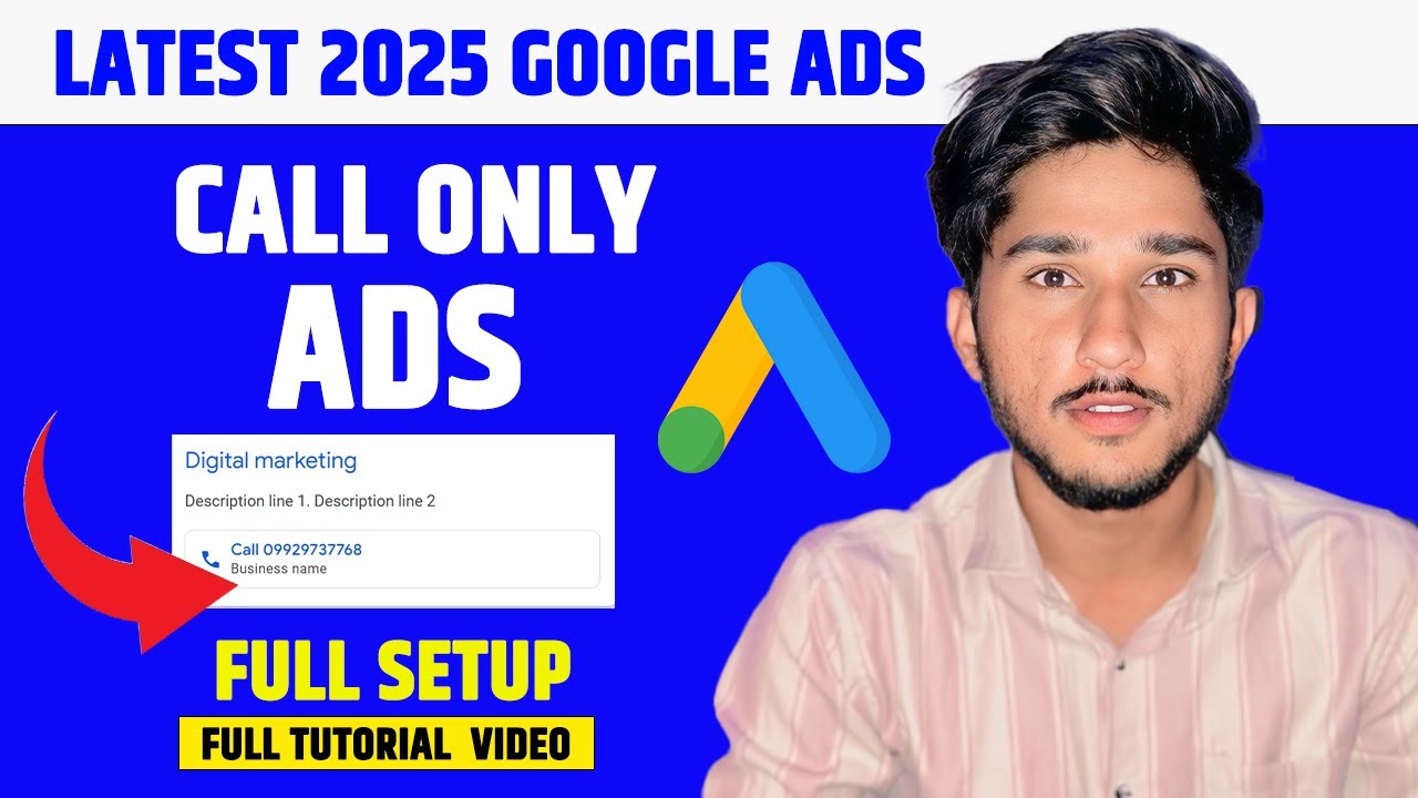 How To Create Google Ads Call-Only Ad Campaigns || Google call only ads ...