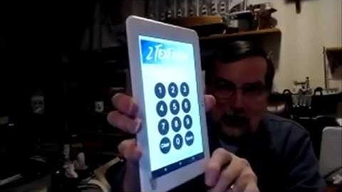 2Text NOWsms tablet intro