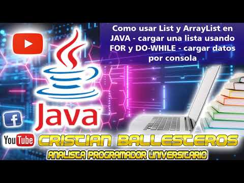 Video: ¿Cómo se revisa una lista en Java?