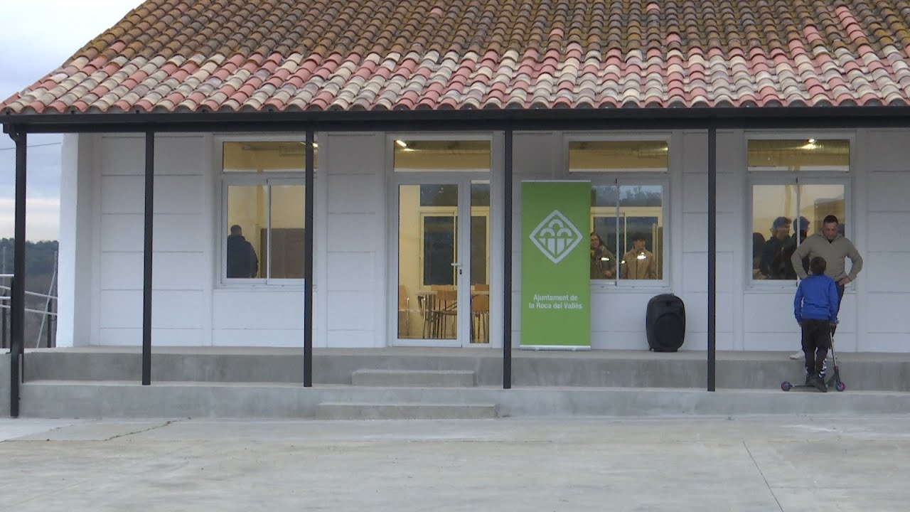 VOTV - La Roca del Vallès inaugura el nou casal de joves de Santa Agnès