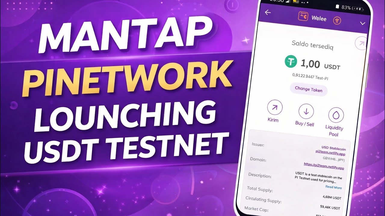 PINETWORK TERBARU~MANTAP PINETWORK LOUNCHING USDT TESTNET - YouTube