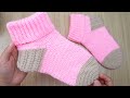 🔴Nuevo Patrón!! Calcetines Tejidos a Crochet para Adultos‼