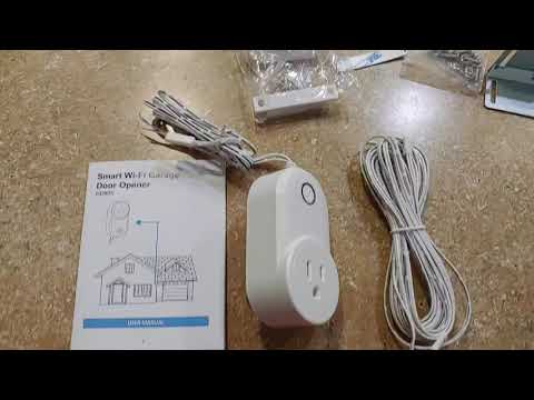 Newoke Smart 2 4G WiFi Garage Door Opener Remote,Garage Door Opener Universal, Smartphone App Contro