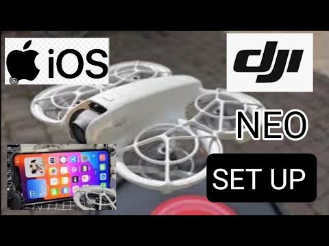 DJI Neo - iOS Apple phone app Set Up & Fly - YouTube