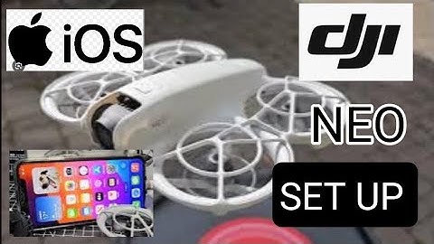 DJI Neo - iOS Apple phone app Set Up & Fly