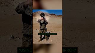 Sergeant flexing on rookie marines
