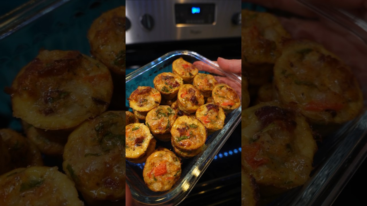 STOP buying those Starbucks egg cups&hellip; make these instead🤌🏻 #healthybreakfast #highproteinbreakfast