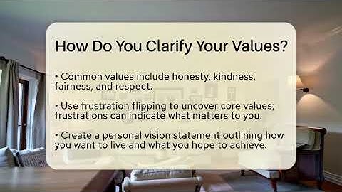 How Do You Clarify Your Values? - The Personal Growth Path