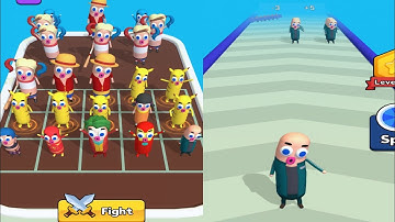 Max Level in Merge Master: Monster Run 3D Part-2 , No COPYRIGHT