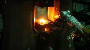 forging hammer match with robot forge steel balls, grinding ballsHD 2019