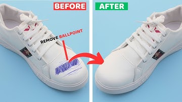 How to Remove Ball Pen Ink Stain from White Shoes | House Keeper