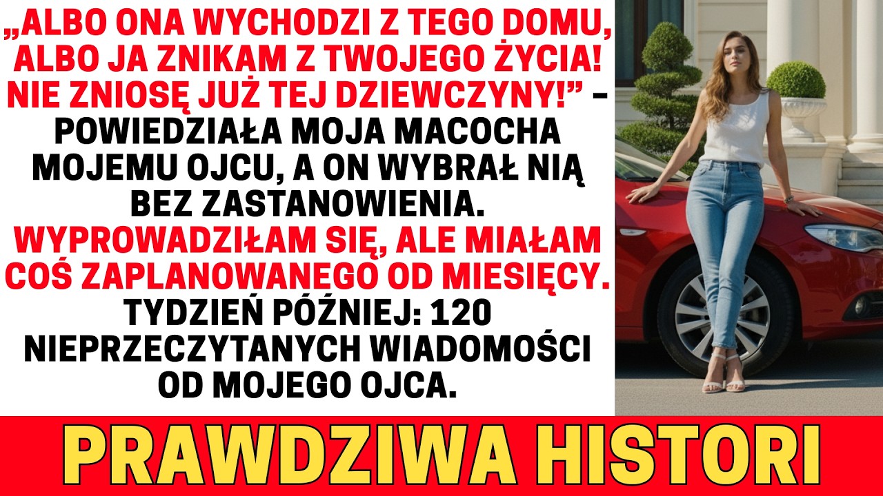 MOJA MACOCHA ZAGROZIŁA, ŻE ODEJDZIE, JEŚLI OJCIEC MNIE NIE WYRZUCI, A ON WYBRAŁ NIĄ