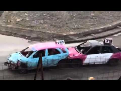 Banger Racing Warton Carnforth, 10th April, 2016. - YouTube