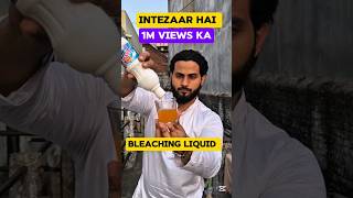 SCIENCE EXPERIMENT(INTEZAAR 1M VIEWS KA)#scienceexperiment #scienceandfun#sciencemagic#support