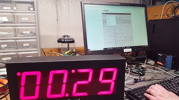 DC-40N-T-DN-UP-STATIC (Network Multi Function Timer Clock Static Number Display)