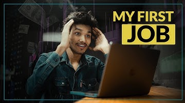MY FIRST JOB! @filmmakerabhi