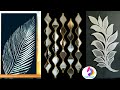 Glam aluminum foil wall decoration | diy glam | room decor ideas | craft angel's planet