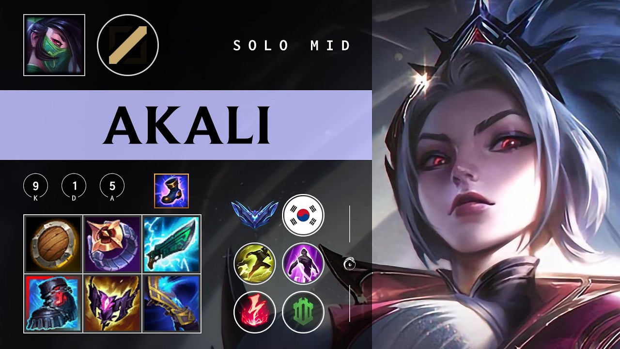 Akali Mid vs Lissandra - KR Diamond Patch 26.03 - YouTube