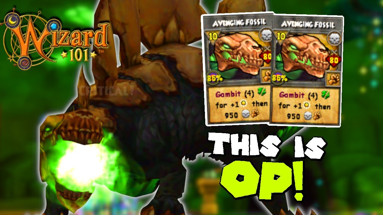 Wizard101 Level 170 Death PvP: Avenging Fossil Is ACTUALLY OP