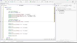 VB.NET - Bit Shift Operators and Assignment Operators