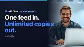 1. SRT Cloud in 90 Seconds: One Feed In, Unlimited Copies Out