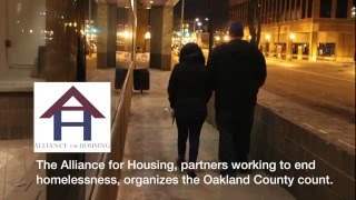 Point-in-Time homeless street count 2016