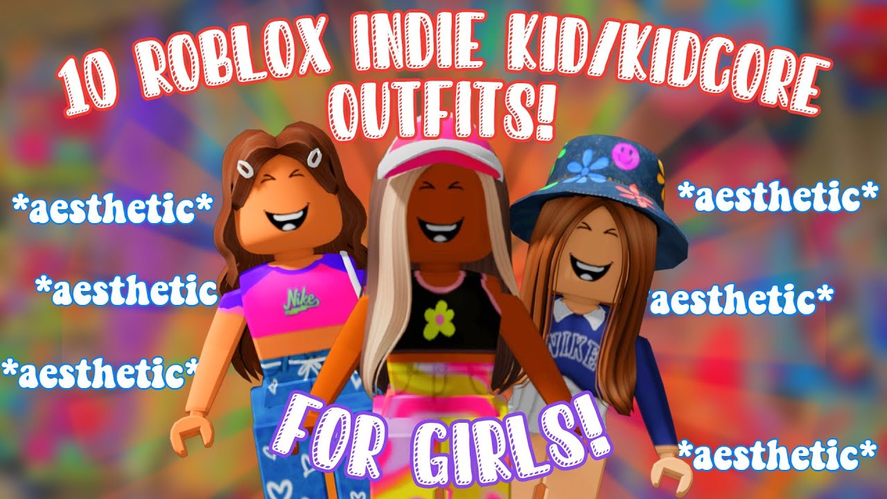 10 AESTHETIC INDIE-KID/KID-CORE ROBLOX OUTFITS! WITH LINKS AND PRICES ...