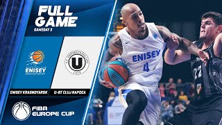 Enisey Krasnoyarsk v U-BT Cluj Napoca - Full Game - FIBA Europe Cup 2019