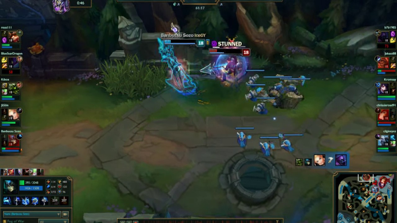 AP Nami vs Xin Zhao full build