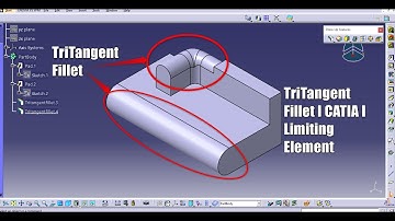 Tritangent Fillet I Limiting Element I CATIA V5