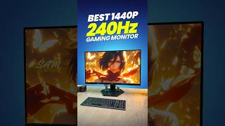 The Best 1440P 240Hz Gaming Monitor Under ₹20,000 🔥😍 #gamingmonitor