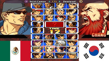 KOF 99 - Saint Camus vs Deadpool.. FT5