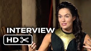 300 Rise Of An Empire Interview - Lena Heady 2014 - Action Movie Hd