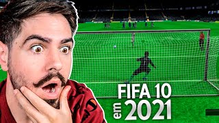 JOGANDO FIFA 2010 EM 2021! JOGOS CLÁSSICOS DE FUTEBOL