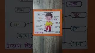 Body Parts in Marathi#educational #learning#kids