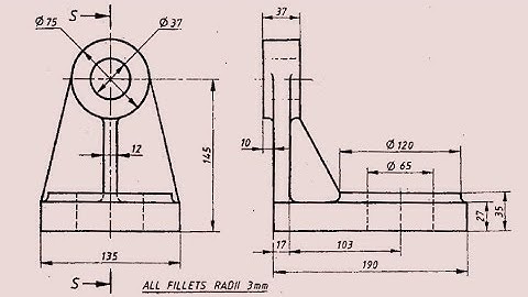 Catia v5 Sketcher & part Design Basic Tutorial for Beginners_Pad ,rib,hole,cutout,stiffener.