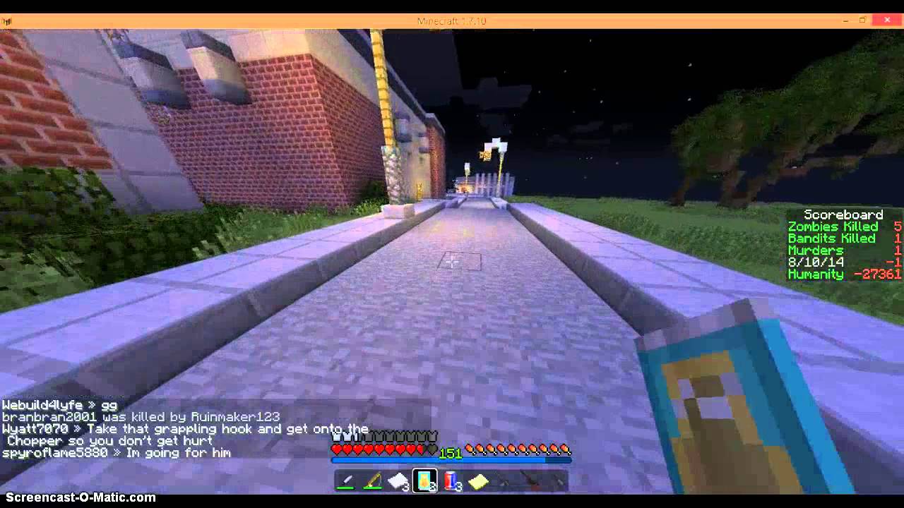 Minecraft Server Let's Play: Dayz - YouTube