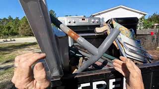 Loading up Scrap Metal and a Trip the Scrap Yard