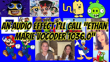 An audio effect I’ll call “Ethan Marie Vocoder 1036.0”