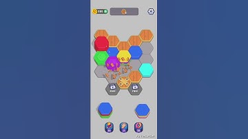 Hexa sort _ Level 66 #games #gaming #sortpuzzlegame #sorts #hexasort #mobilegame