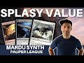 Value town  mardu synth with gates is a really sick mtg pauper midrange deck with so much raw power