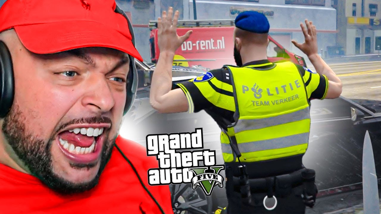 PETER PIET EN ICE HOUDEN POLITIE AAN.. (GTA RP)